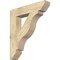 Ekena Millwork Funston Slat Rough Sawn Bracket, Douglas Fir, 6"W x 32"D x 36"H BKT06X32X36FST06RDF - alternate 1